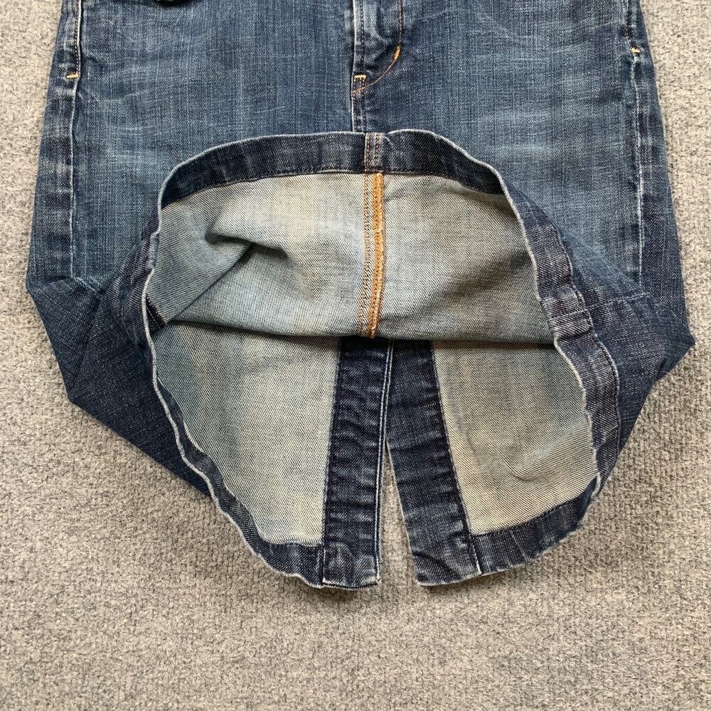 Citizens Of Humanity Skirt Womens 29 Novak Stretch Denim 358 Pencil Zip Fly Jean - Picture 4 of 10